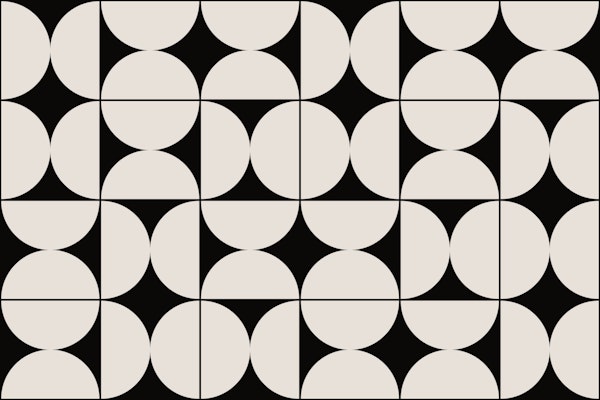 Stylish Bauhaus Circle Shapes