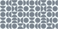 Texture circle shapes Dove blue ταπετσαρία