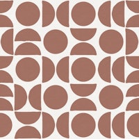 Texture circle shapes Rust tapet