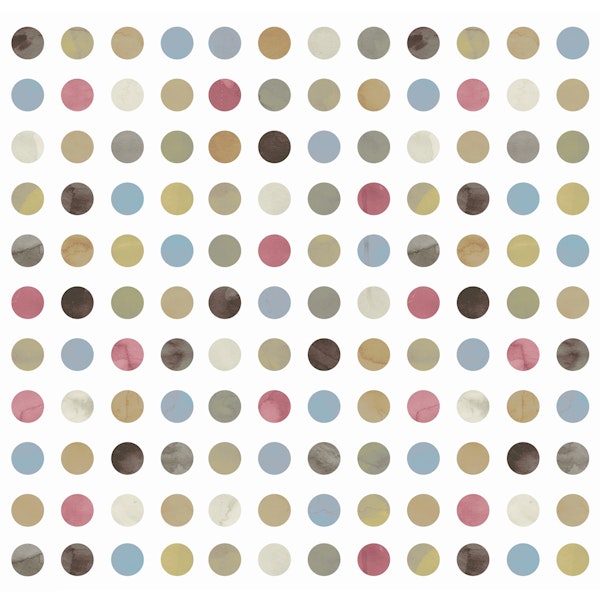 Winter Pastel Dot Delight