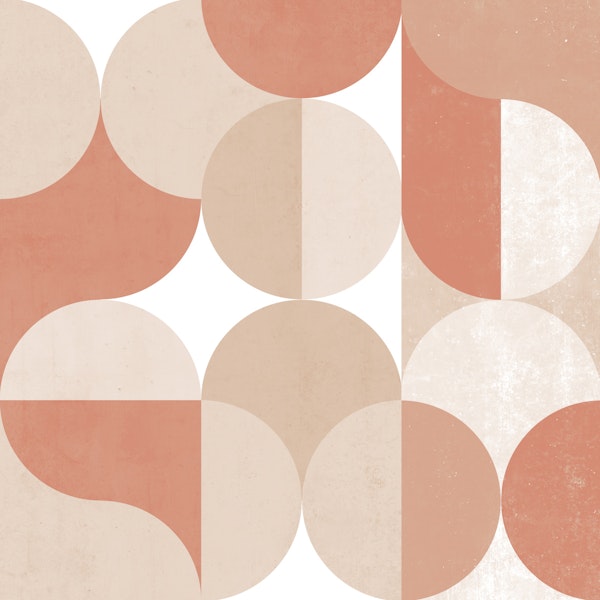 Muted Warm Tones Circles