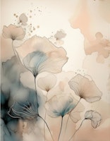 Delicate Floral Dream carta da parati