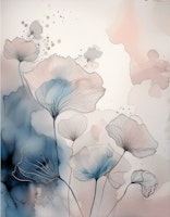 Pastel Blossom Daydream carta da parati