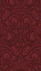 Folk octopus damask burgundy
