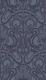 Folk octopus damask midblue