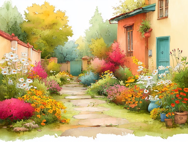 Floral Cottage Retreat