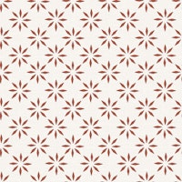 Rust-Red Scandi Stars papel pintado