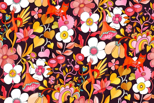 Floral craze hidden creatures