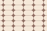 Simple Mid-Century Pebbles Beige Brown tapeta