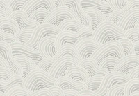 striped wavy shapes - grey tones tapete