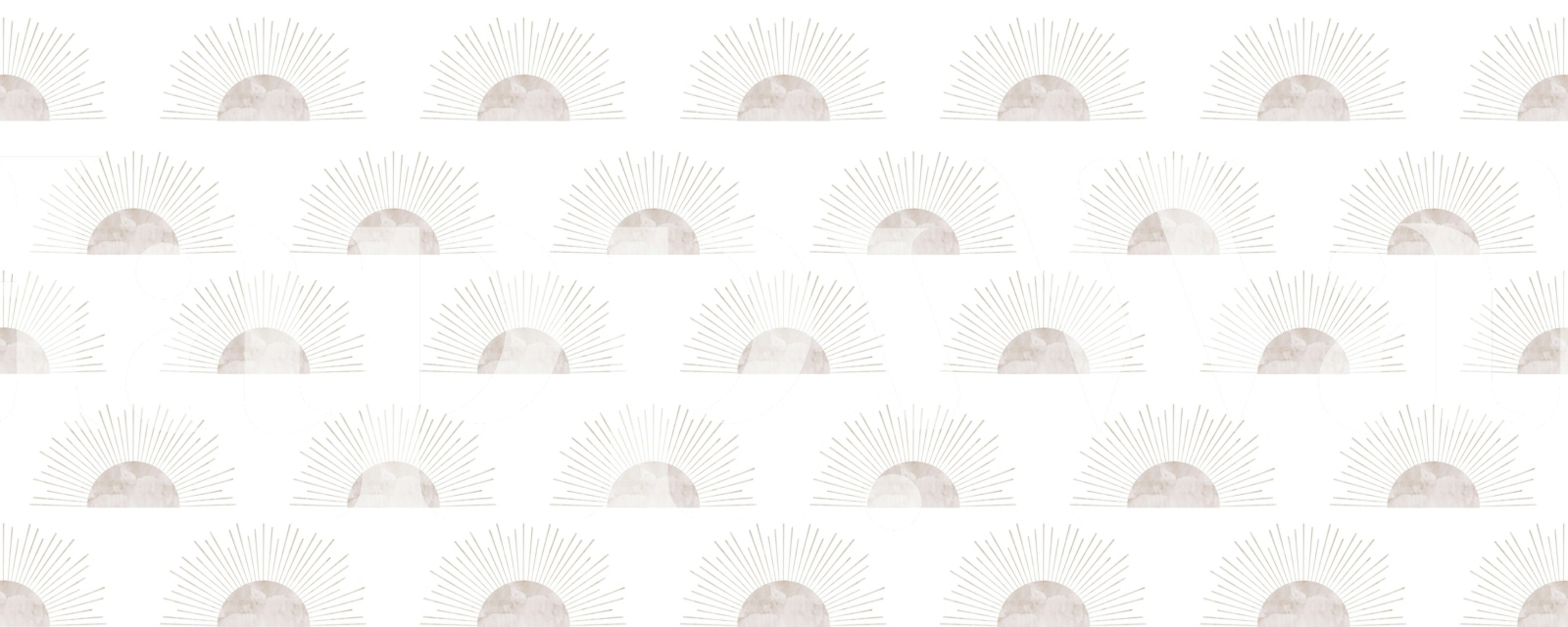 Design tapety Radiant Sunrise Bliss w pokoju