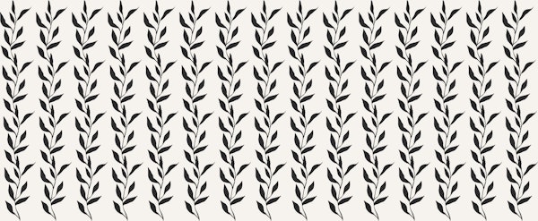 Monochrome Leaf Design