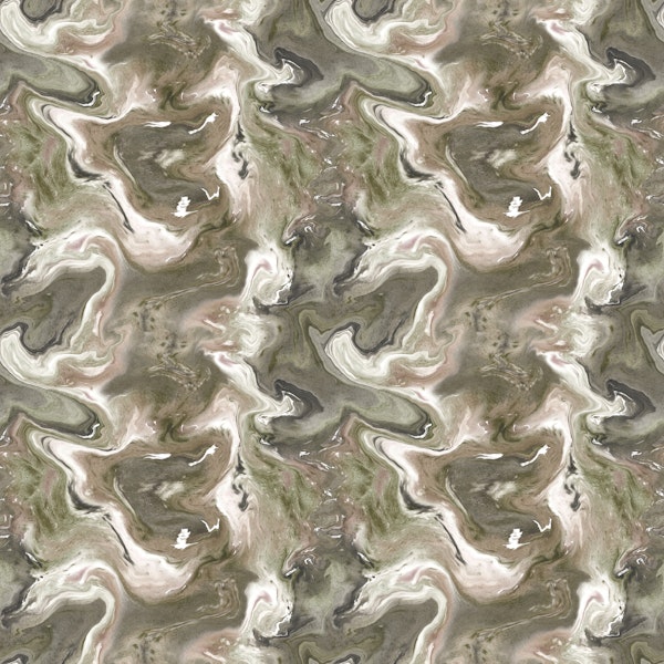 Earthy Marble Swirl