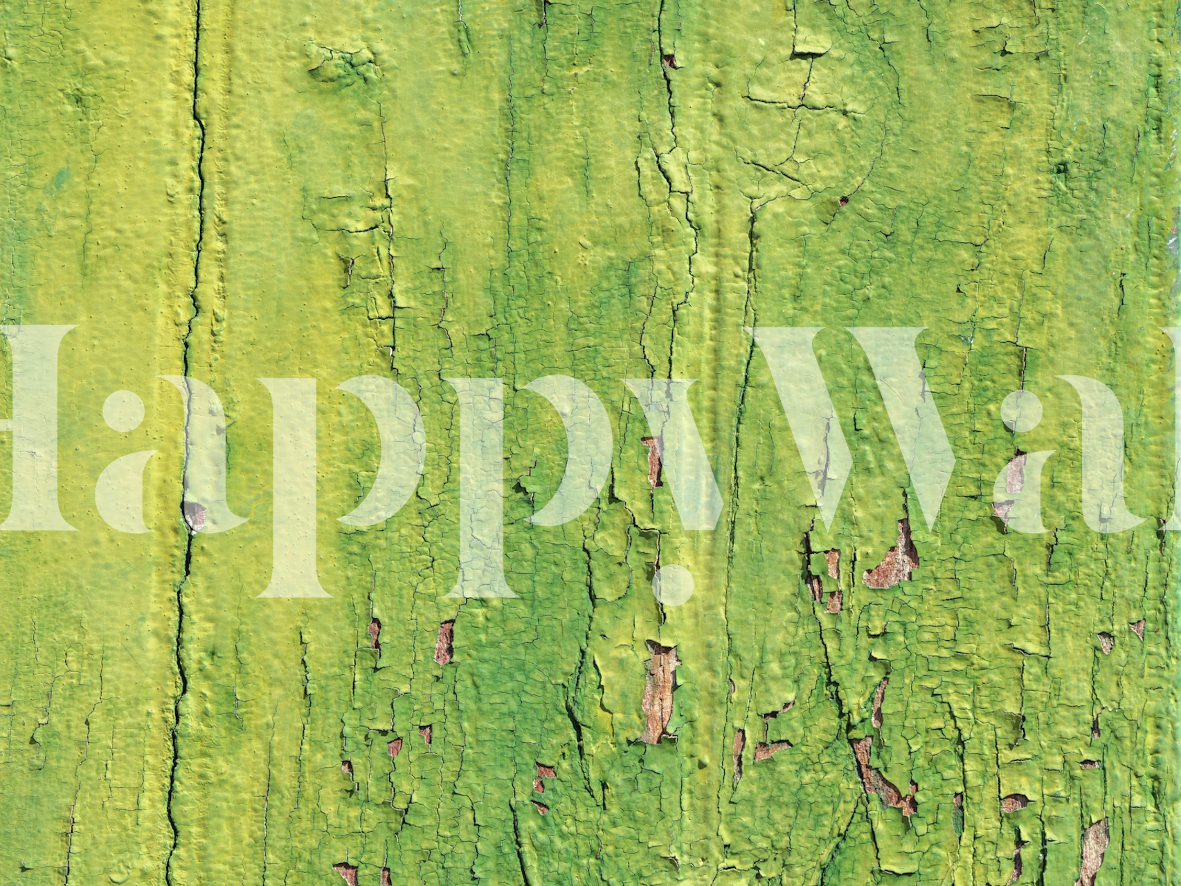 Design de papier peint Rustic Green Peel