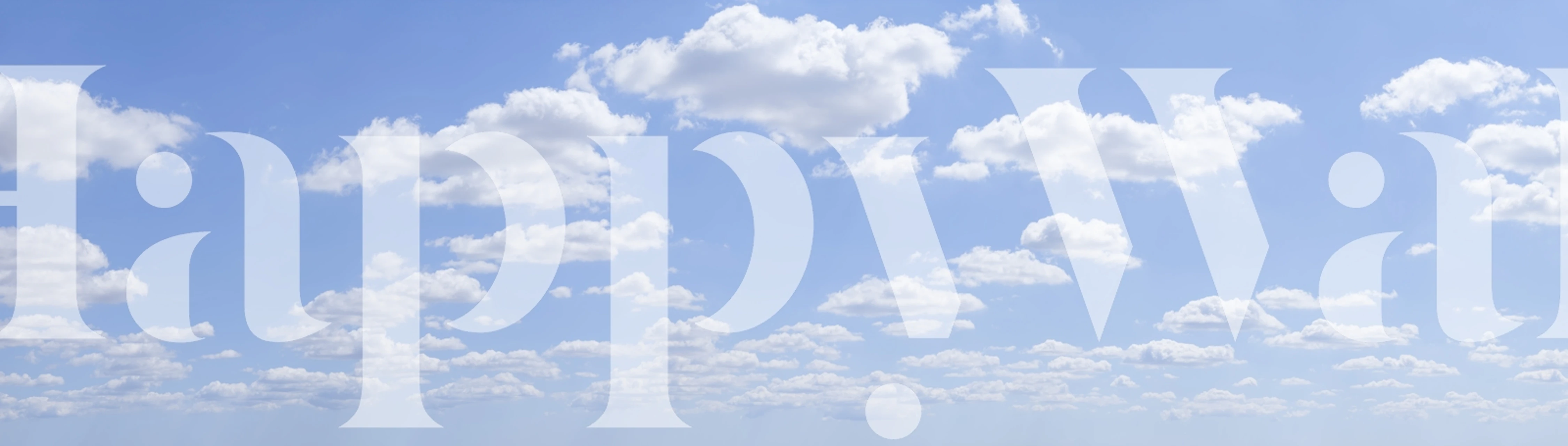 Blue Silence Above tapetti huoneessa