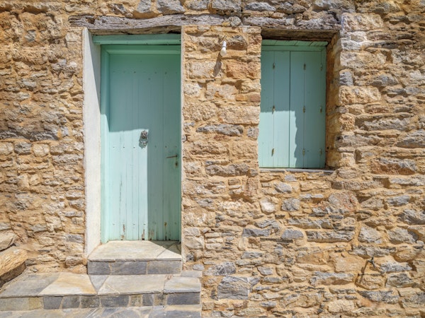 Mediterranean Stone Facade