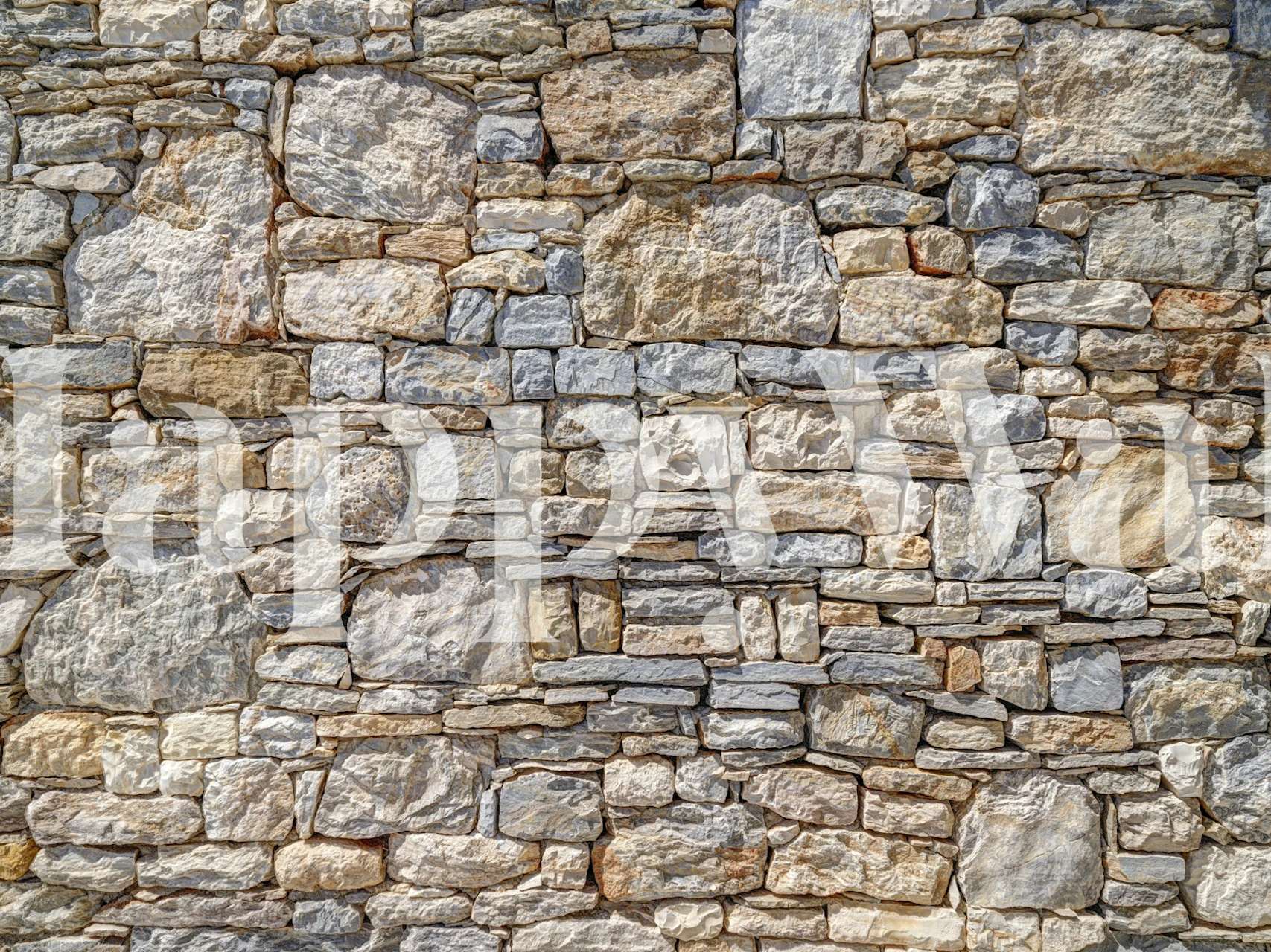 Vintage stone wall texture design wallpaper