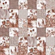 Nippon Cheater Quilt Terracotta Rust Brown