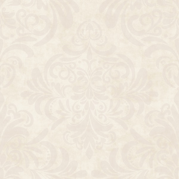 Damask Vintage yellow crem Soft 4