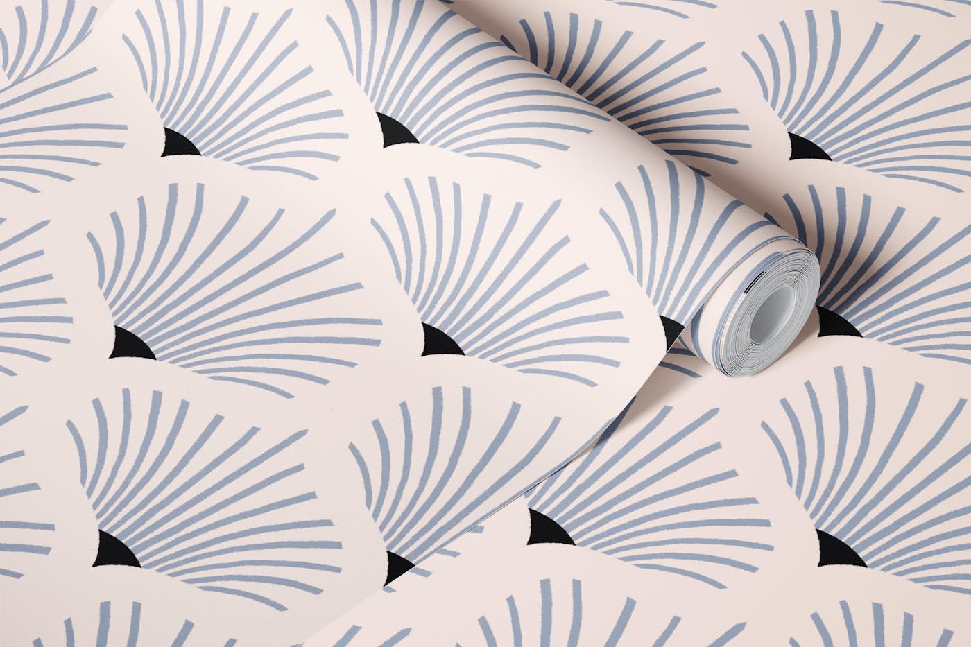 Sabrina - beige wallpaper roll