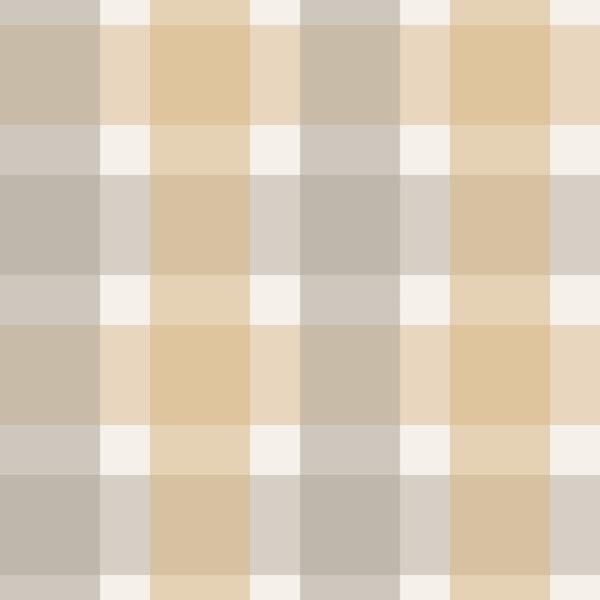 Rustic Beige Plaid Small