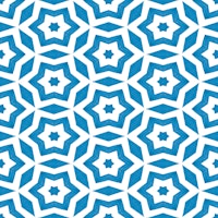 Light Azure Star Motif papel pintado