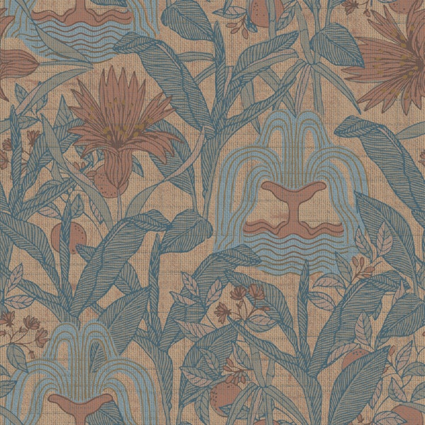 Ornamental Boho Garden Earthy Tones