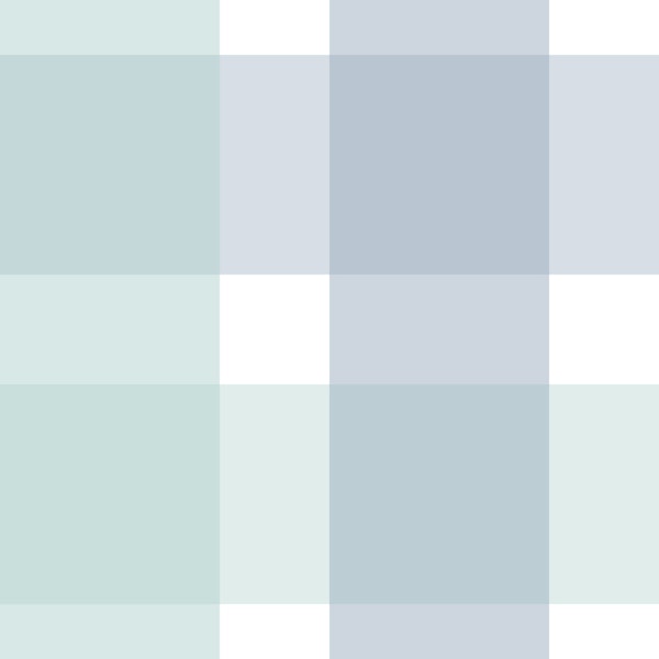 Rustic Plaid Aqua and Powder Blue