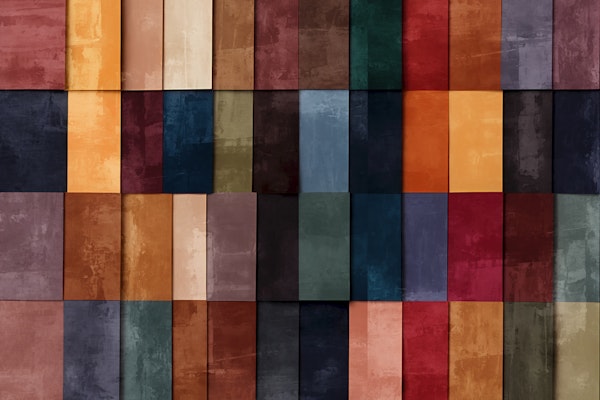 Rustic Colorful Grid