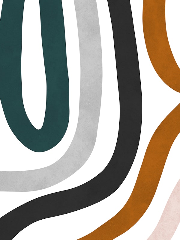 Colorful Flowing Lines