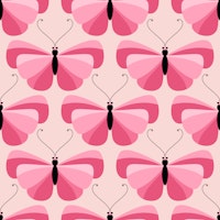 Pink Butterfly Dreams tapeta
