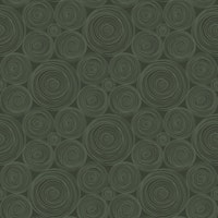 Abstract rings - stone wood slabs dark green tapete