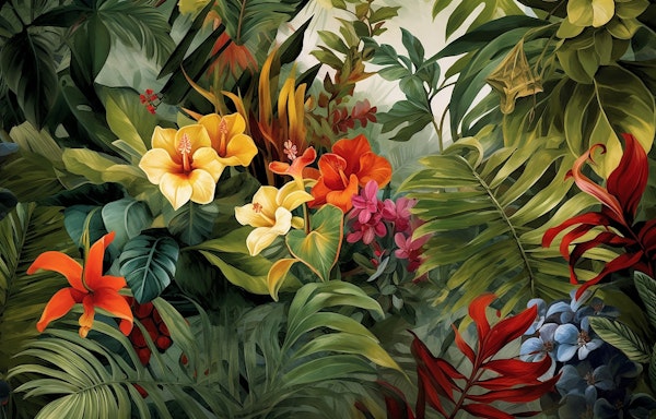 Tropical Blossom Escape