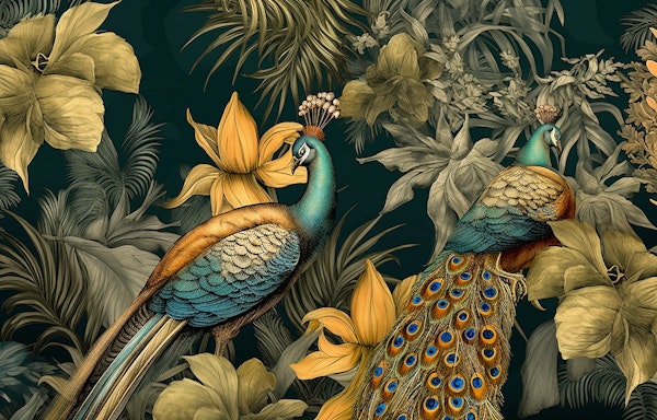 Elegant Peacock Design