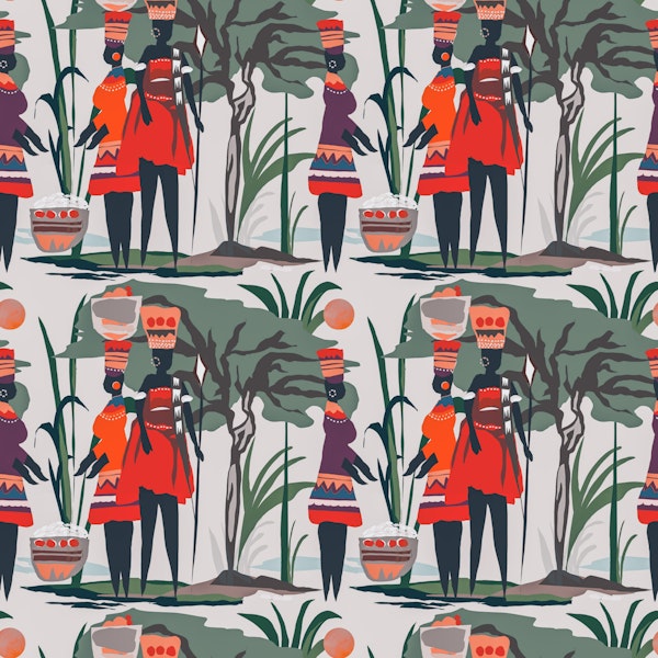 Lively Tribal Celebration