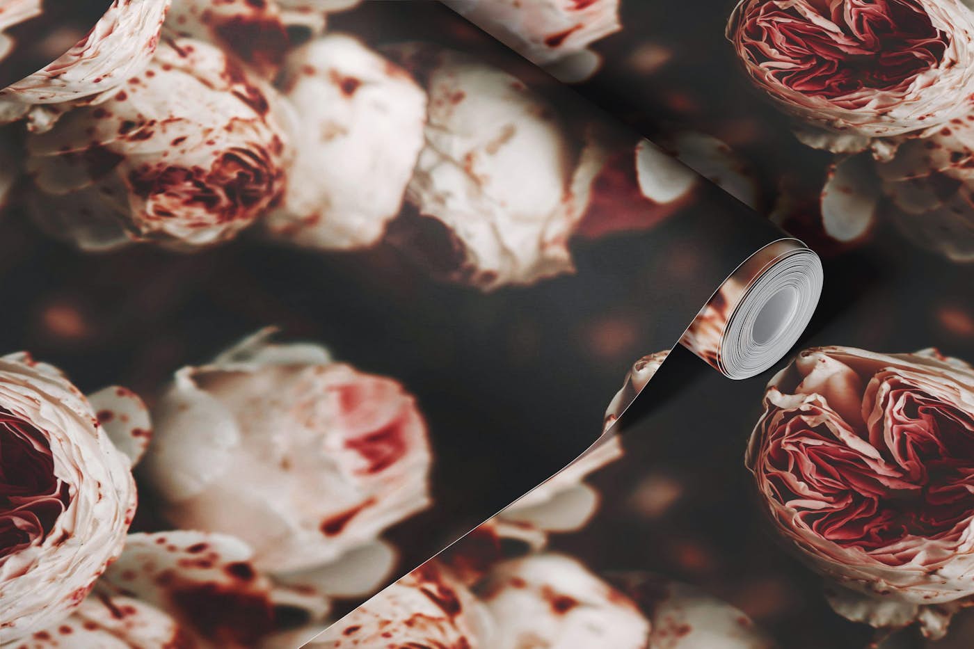 Flowers Wild Roses wallpaper roll