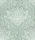 Pastel Sage Green Art Deco Beaded Drop