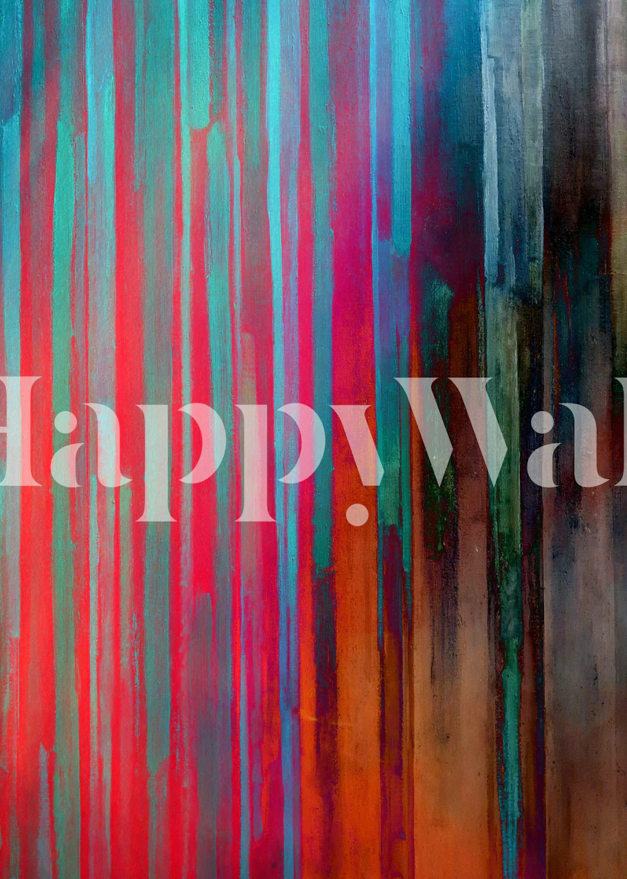 October Rust II wallpaper design in a room