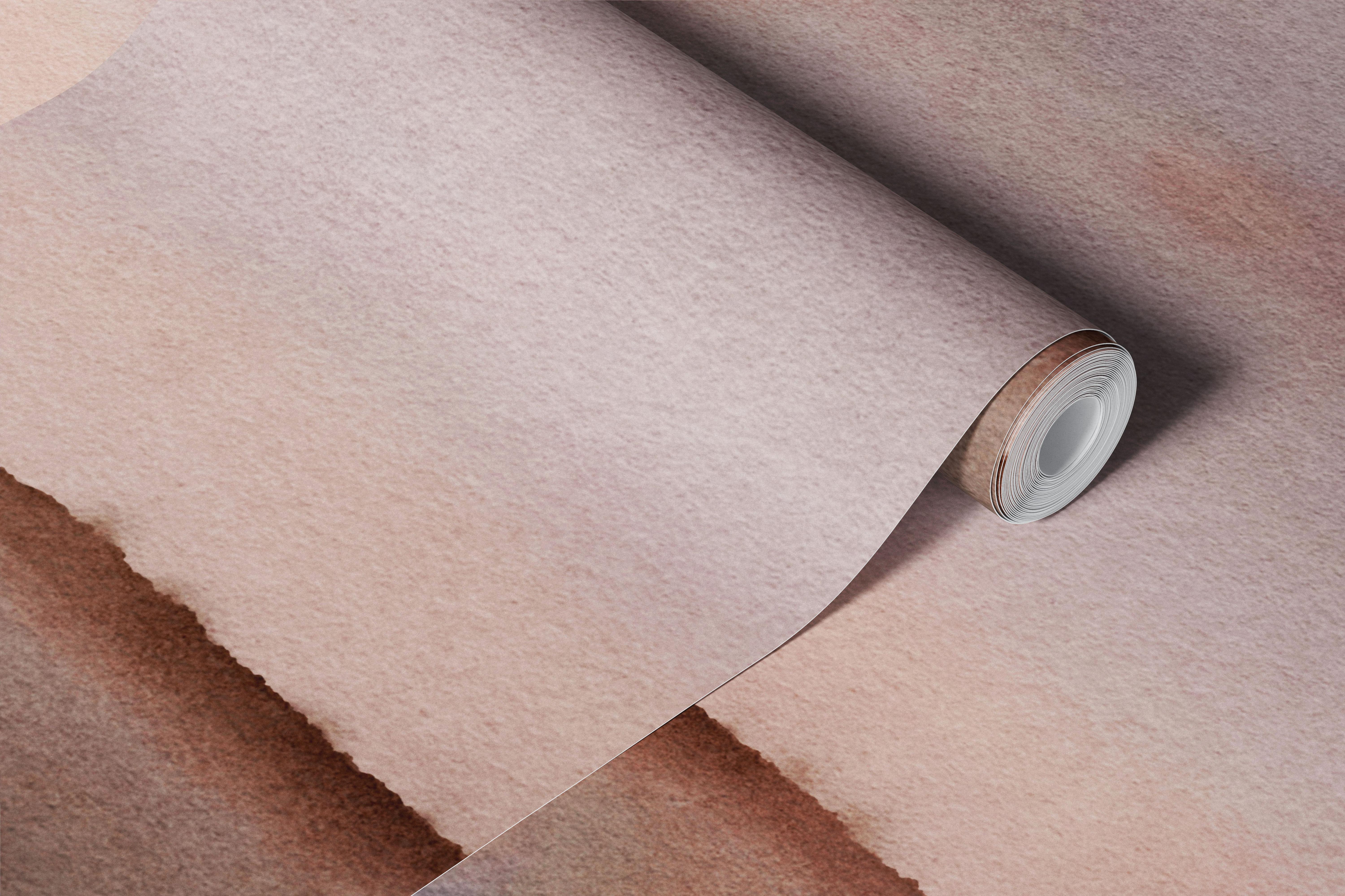 Earthy marshland abstract wallpaper in a room