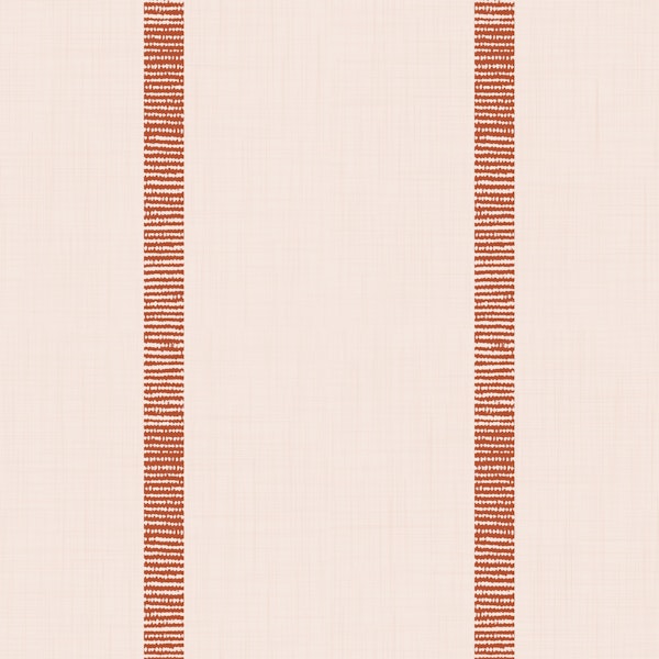 Boho Golden Harmony Stripes Beige Terracotta