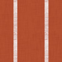Modern Boho Serenity Stripes Terracotta wallpaper