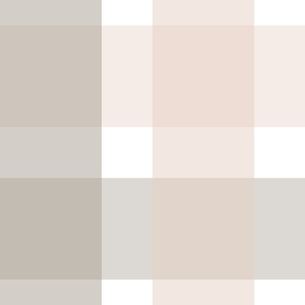 Rustic Plaid Powder Rose and Abbey Road