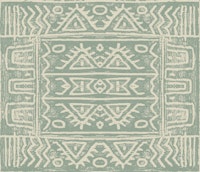Mudcloth Green tapet