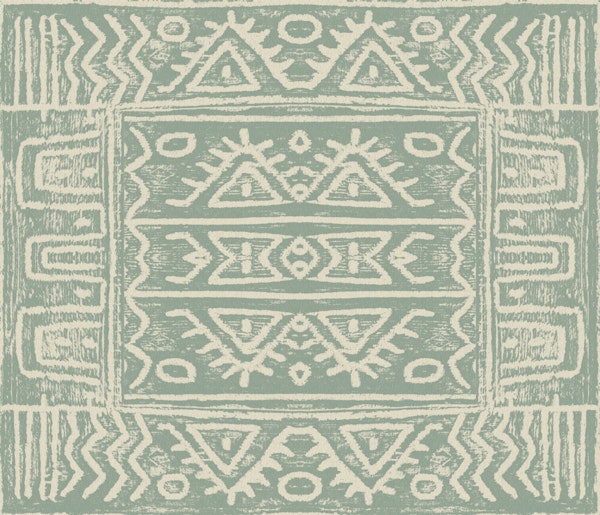 Mudcloth Green