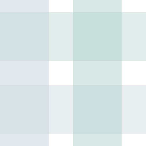 Rustic Plaid Geyser Blue and Aqua Checkers