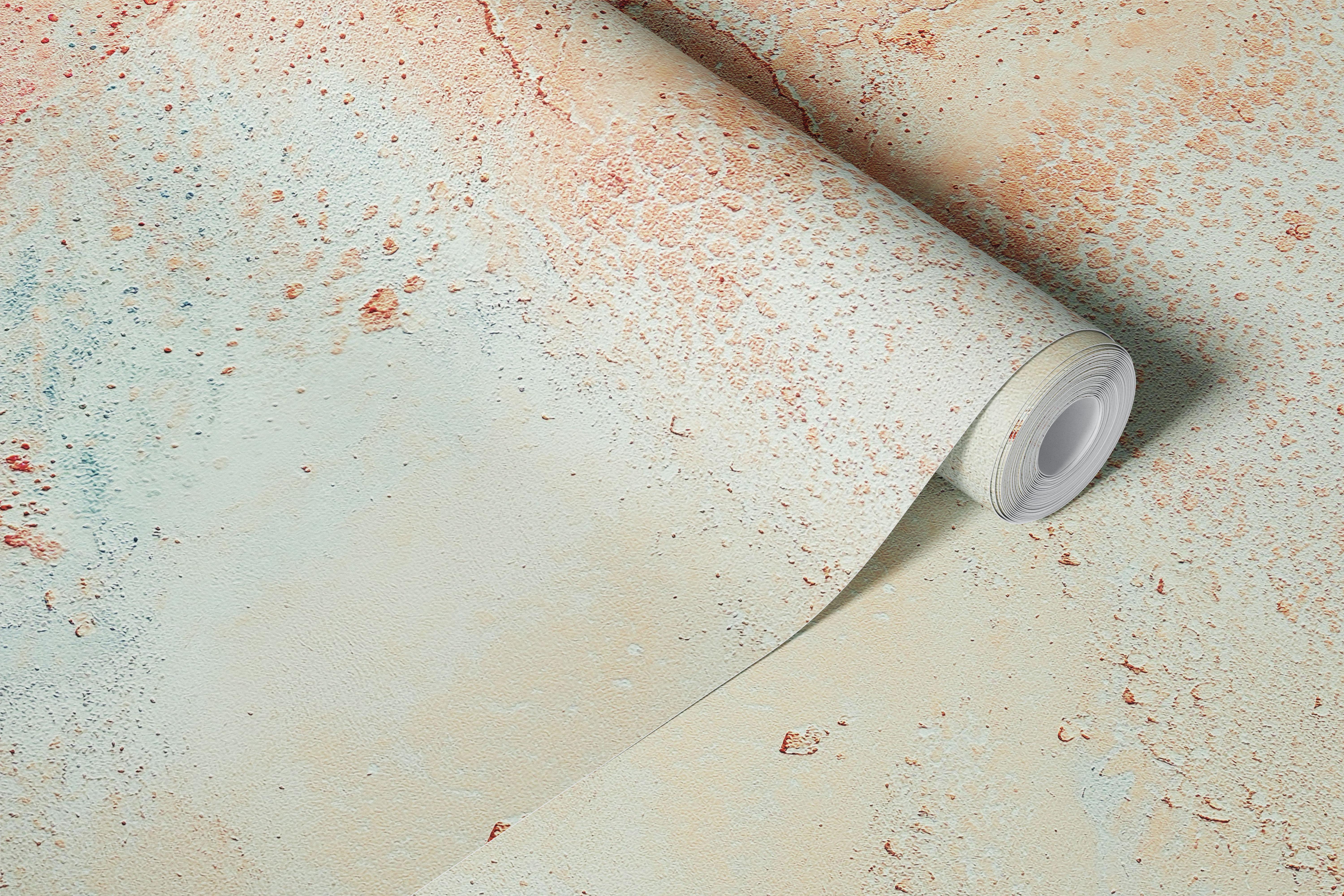 Pastel abstract design with pink and blue hues wallpaper