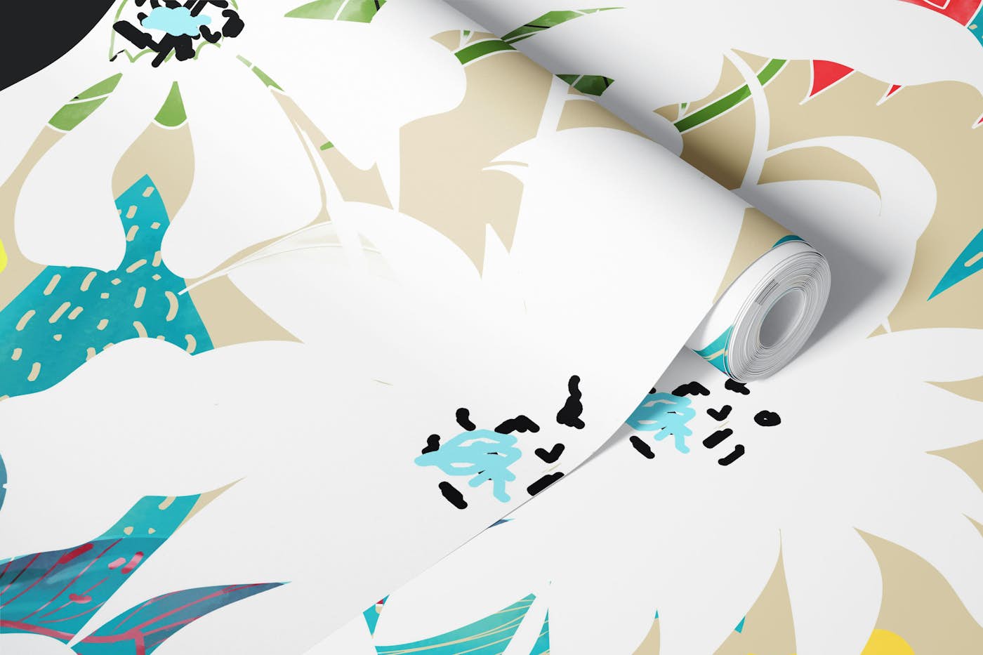 Dalia wallpaper roll