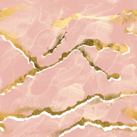 Golden Veins Blush Marble - Luxe Abstract papiers peint