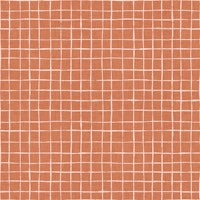 Terracotta Checkered Bliss tapeta