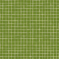 Organic Check Design green behang